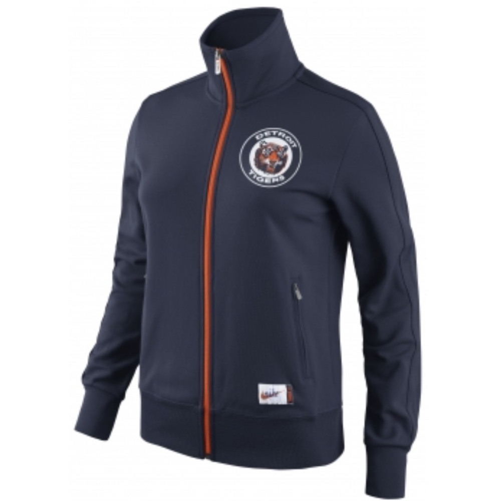 Detroit Tigers Nike full zip track jacket